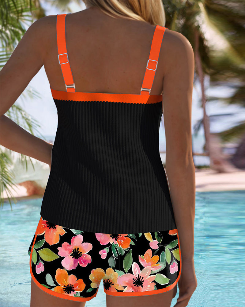 Lorendana | Set Elegant Tankini în Două Piese