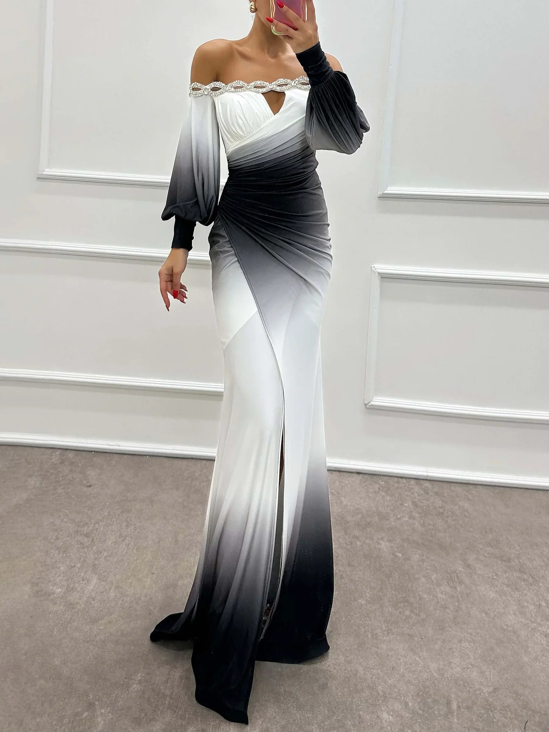 Delia - Rochie Off-Shoulder