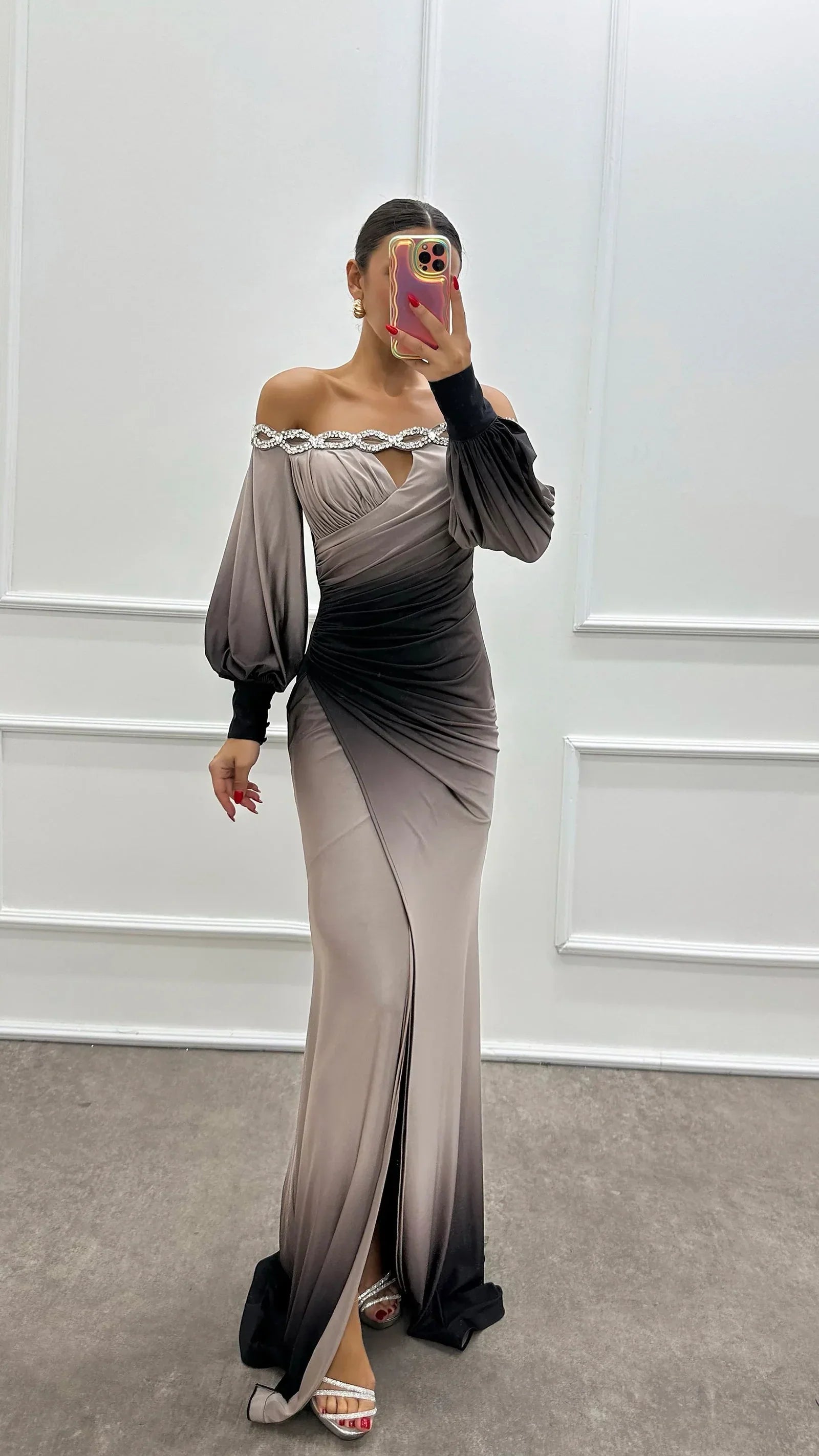 Delia - Rochie Off-Shoulder