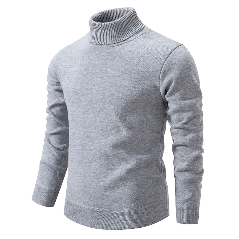 Pulover cu Guler Elegant