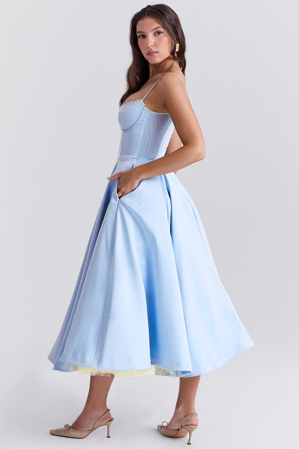 Julia | Rochie Midi din Tulle