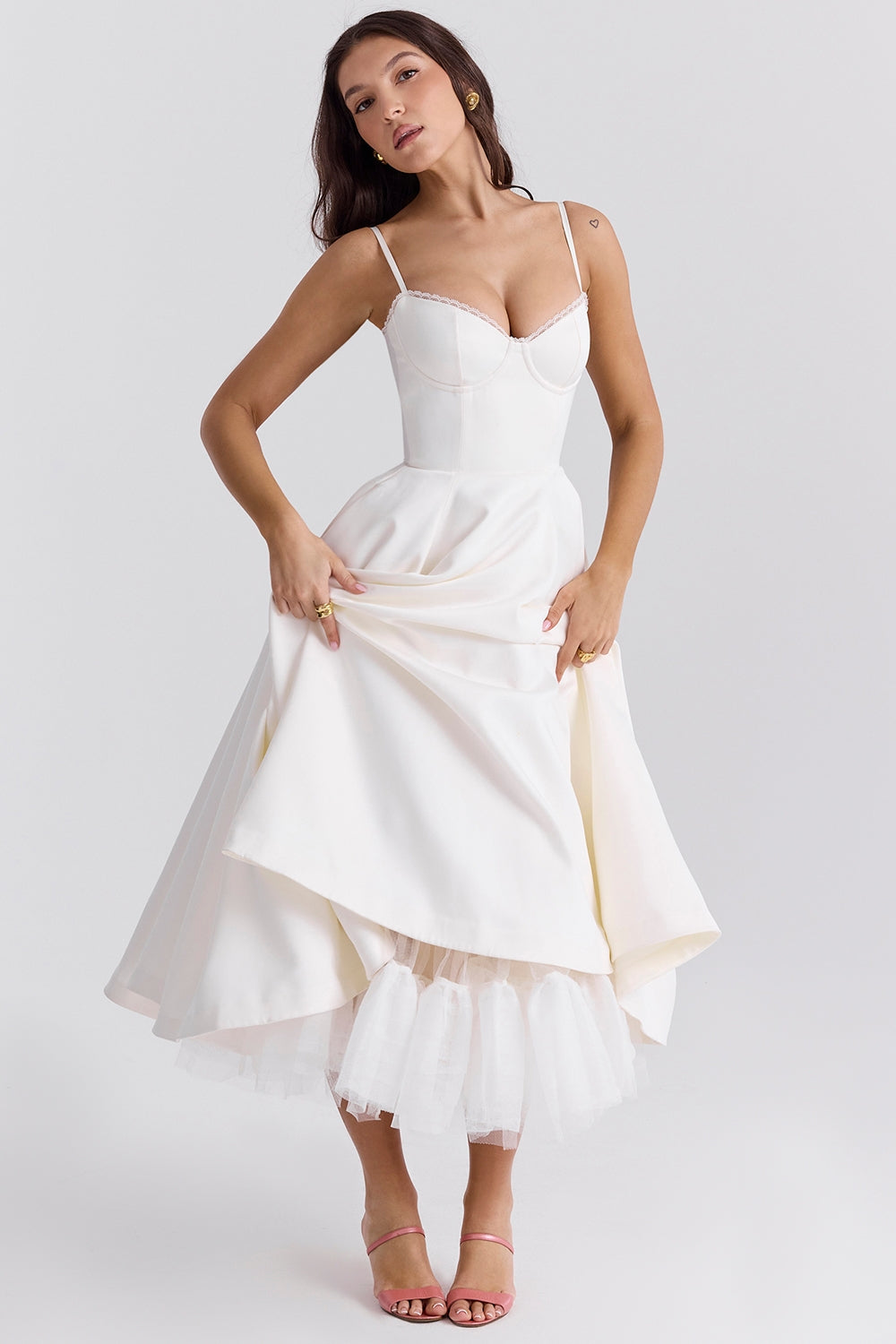 Julia | Rochie Midi din Tulle
