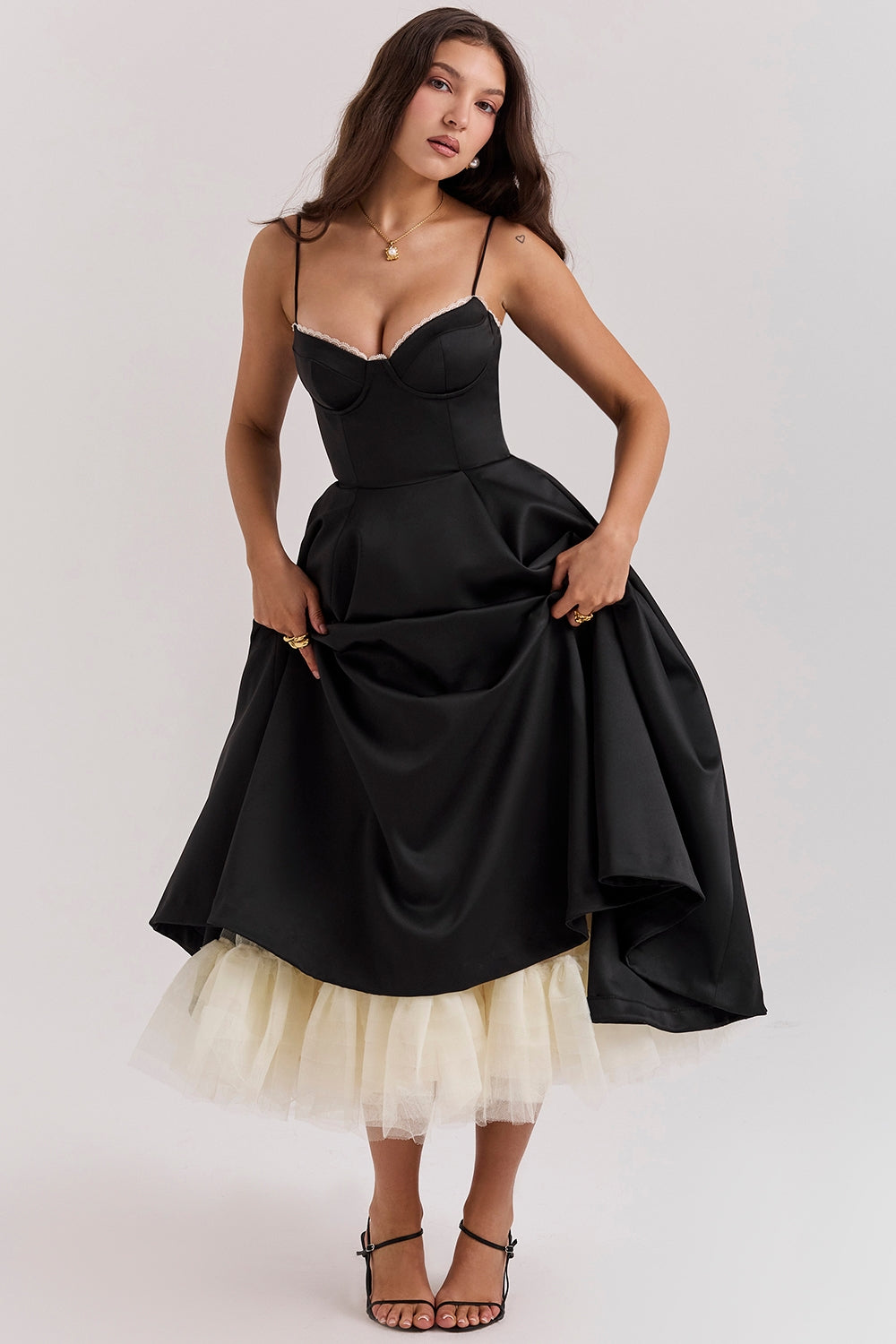 Julia | Rochie Midi din Tulle