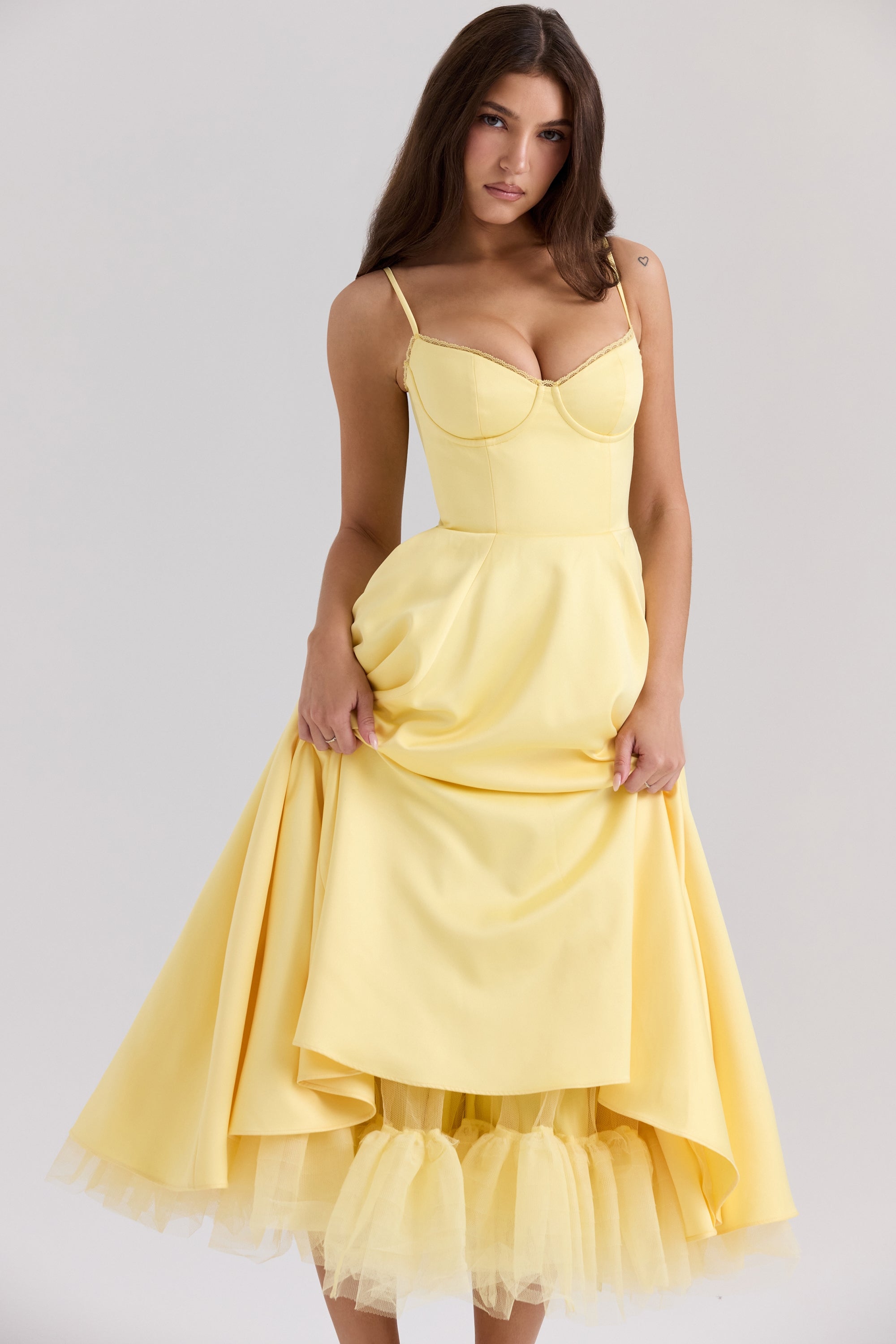 Julia | Rochie Midi din Tulle