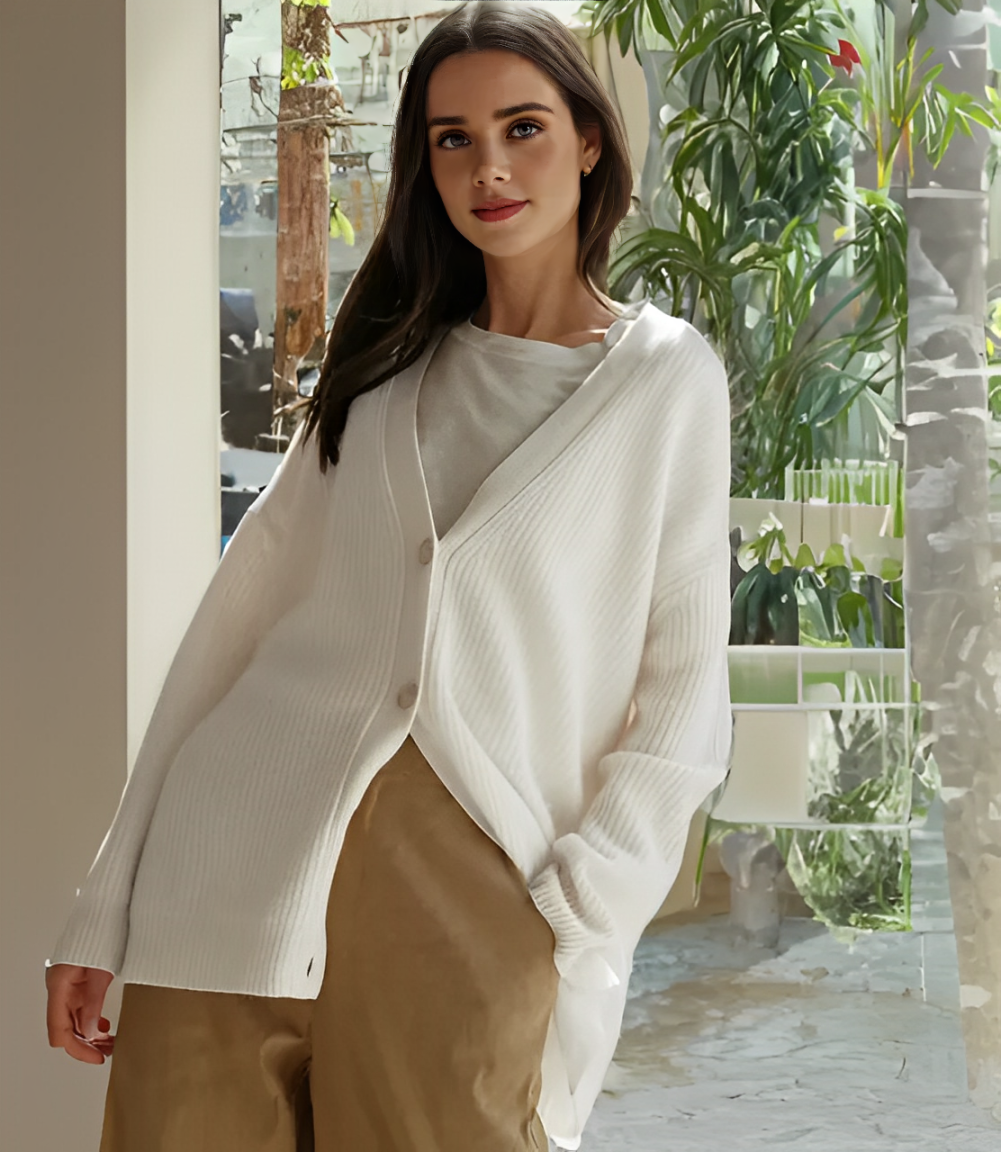 Lia | Cardigan Elegant cu Nasturi