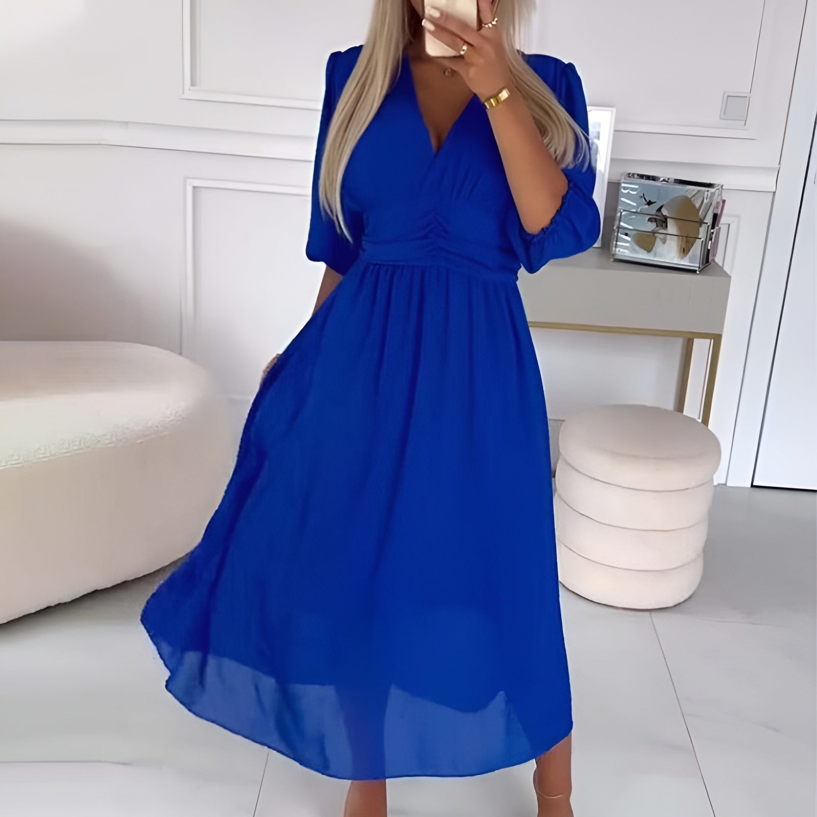 Nia | Rochie elegantă, înfășurată