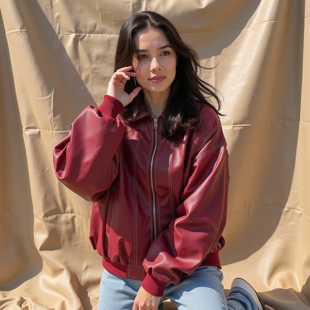 Suzanne – Jachetă bomber elegantă