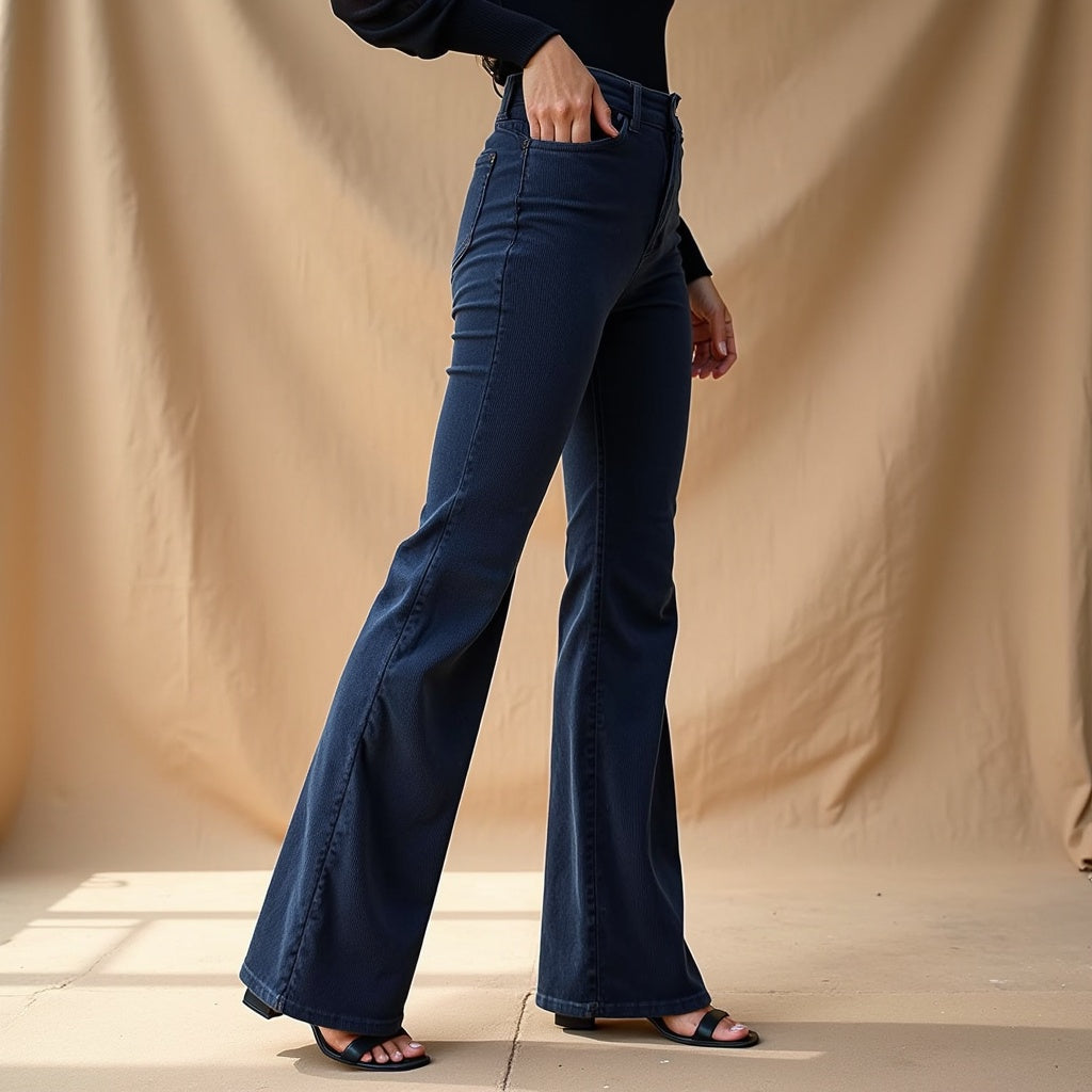 Jacqueline – Pantaloni din catifea