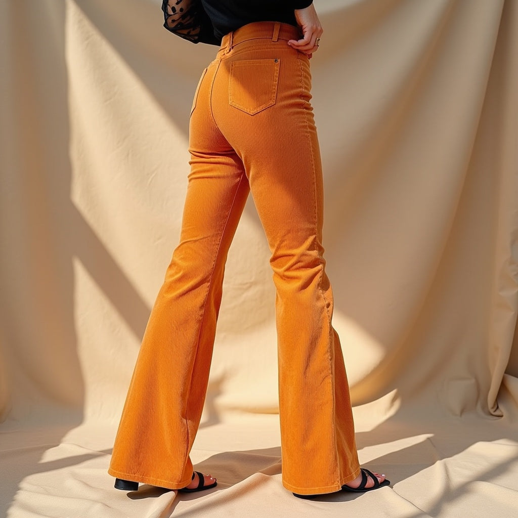 Jacqueline – Pantaloni din catifea