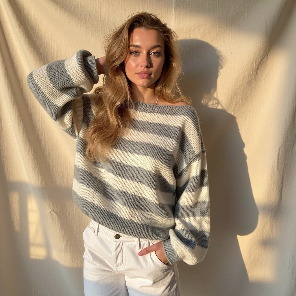 Éléonore – Pulover cu dungi