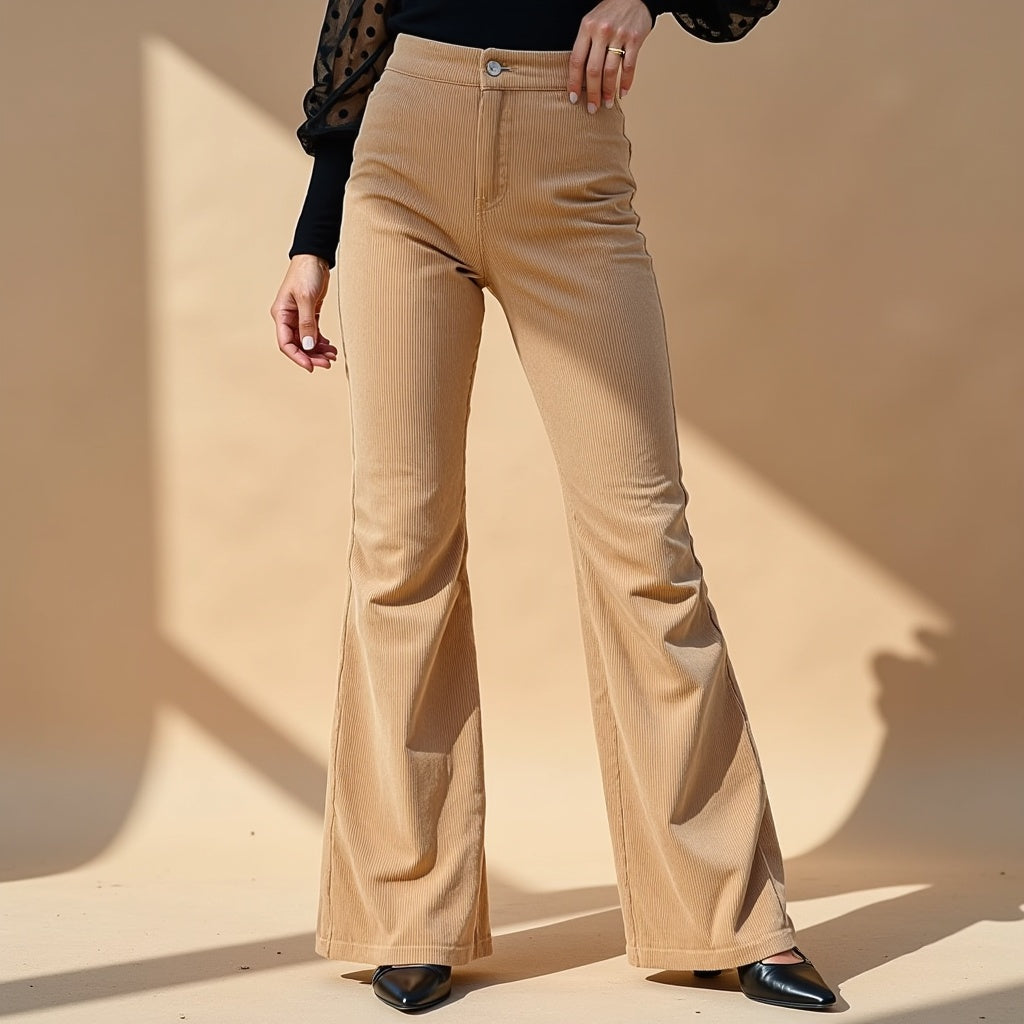 Jacqueline – Pantaloni din catifea