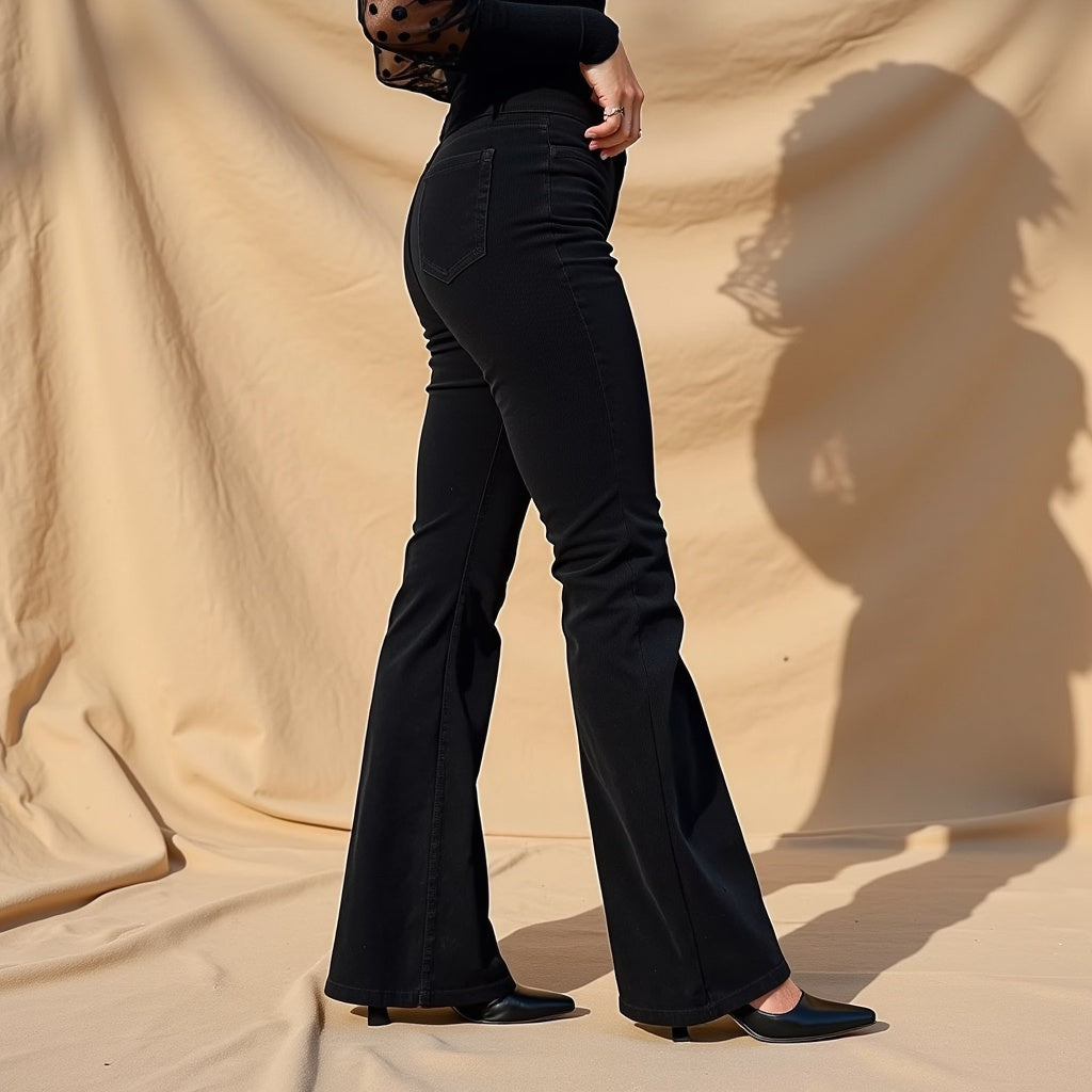 Jacqueline – Pantaloni din catifea