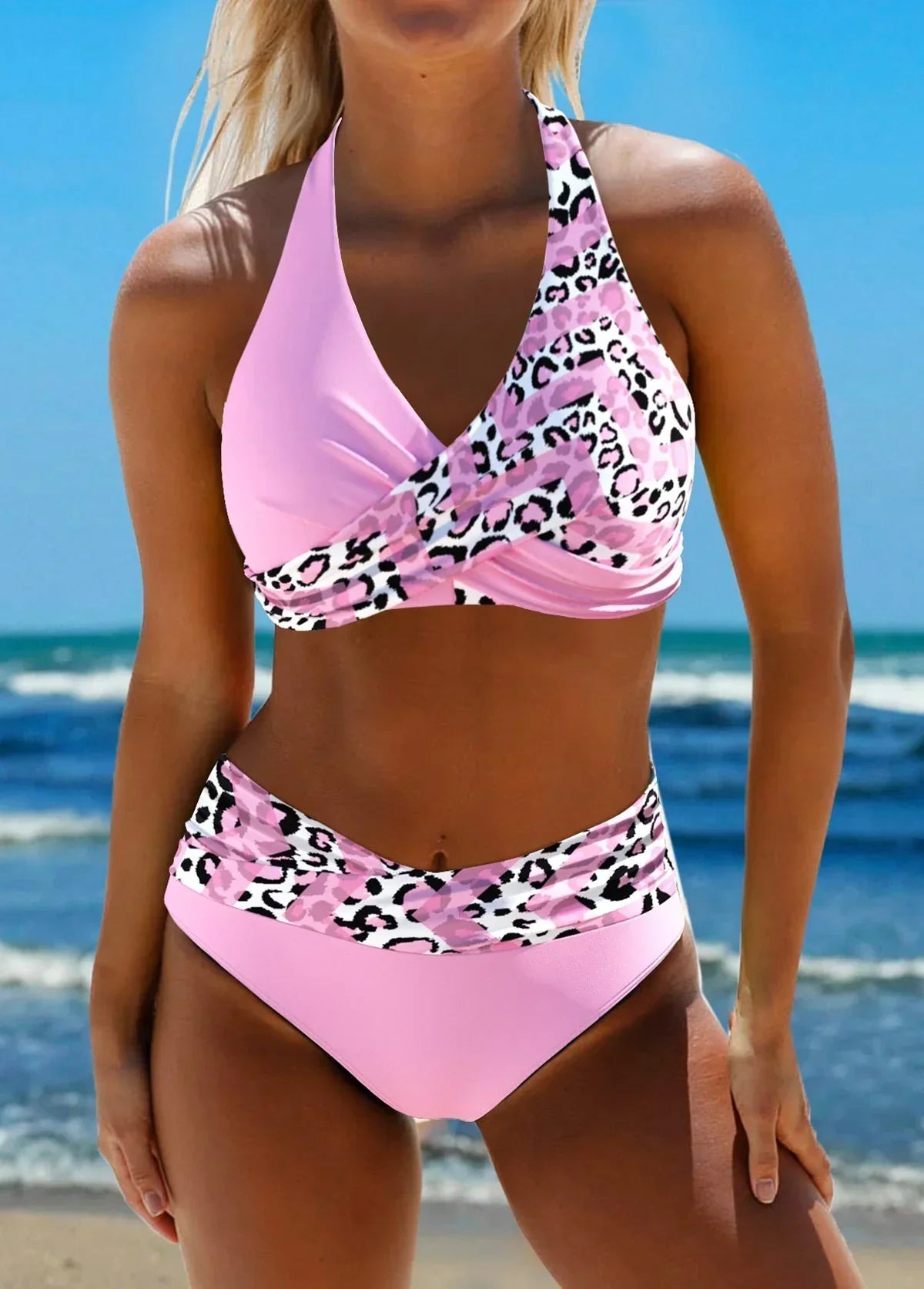 Elnora - Bikini cu cruce