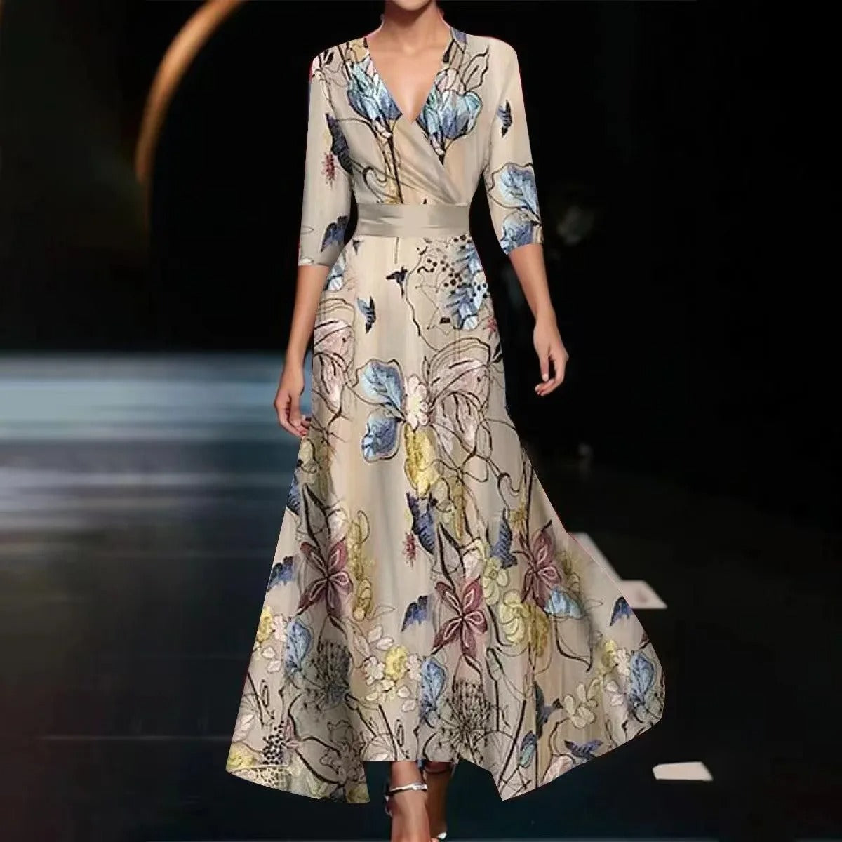 Yssa | Rochie florală elegantă
